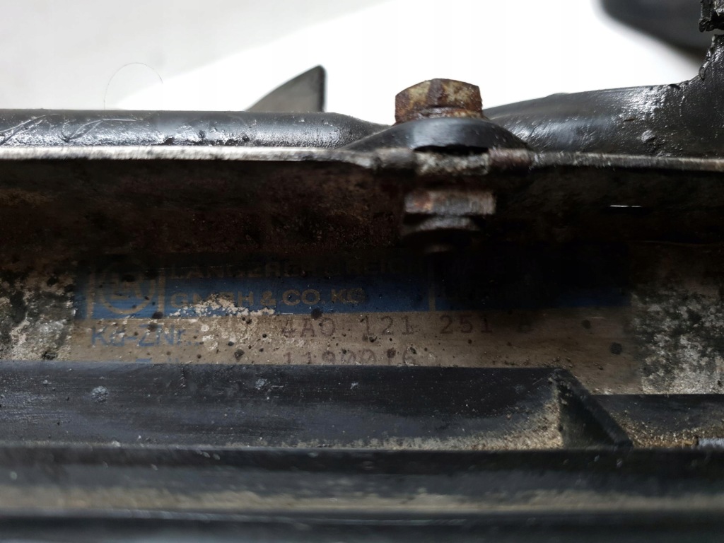 Радиатор воды audi 100 c4 2.4 d с Разборки