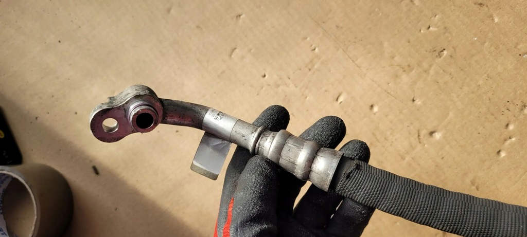 фото №9, A6 c7 4g lift шланг трубка кондиционера 2.0 tdi 4g0260701bq