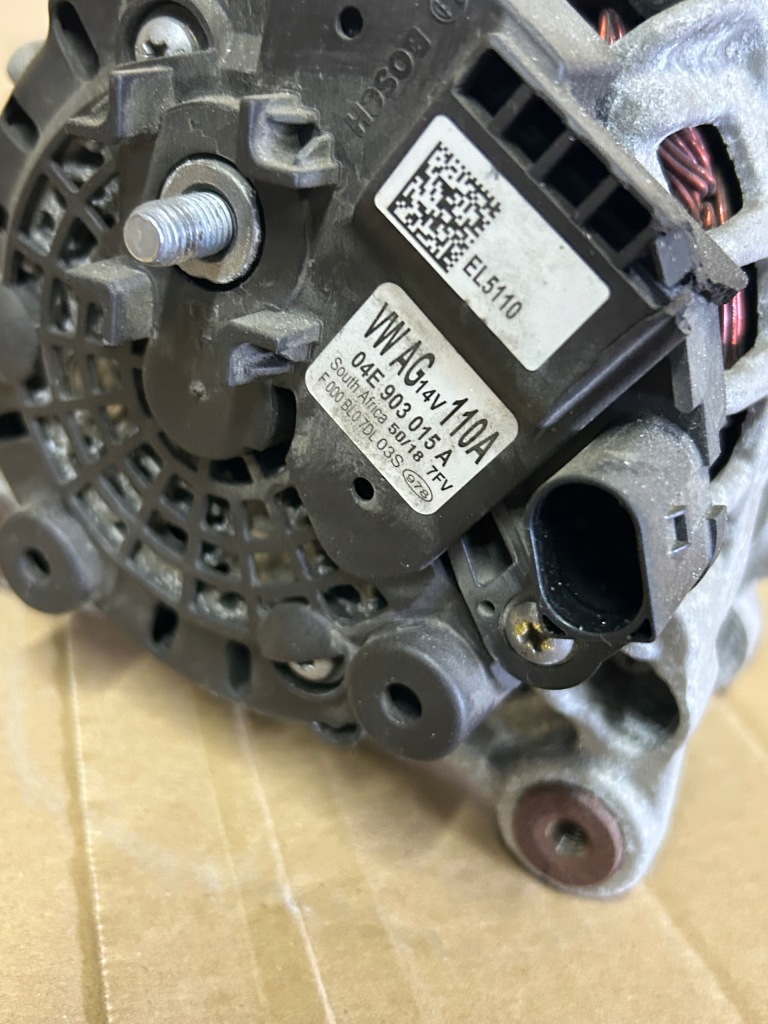 Vw seat audi skoda 1,0tsi генератор 04e903015a Недорого