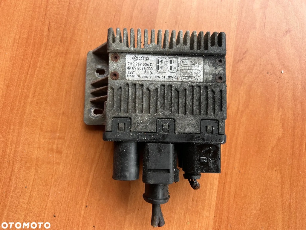 Купити Vw t5 блок керування модуль вентиляторів 1.9 2.5 7h0919506d