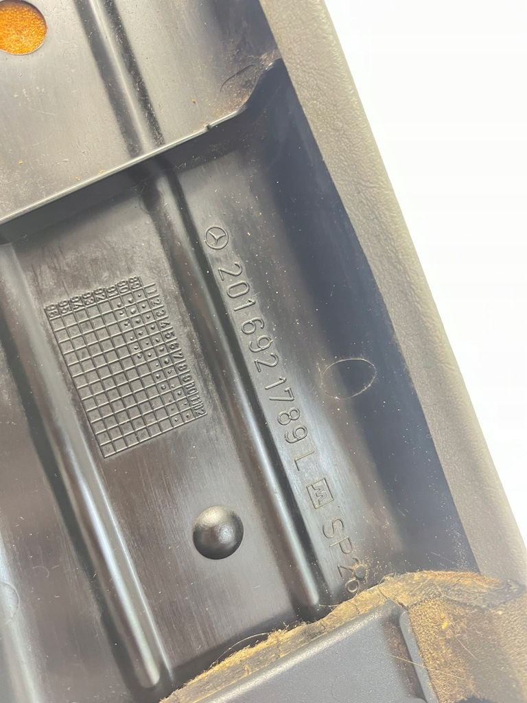 фото №13, Захист обшивка накладка стійка b ліва сіра mercedes w201 2016921789