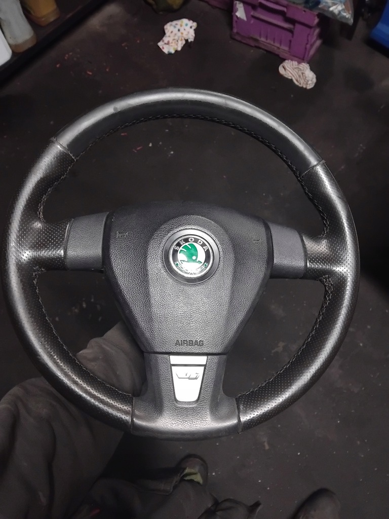 фото №8, Skoda octavia ii vrs rs воздуховод кожа с подушка безопасности