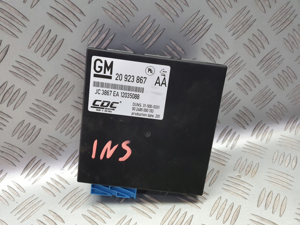 фото №1, Модуль блок управления подвеска opel insignia 20923867
