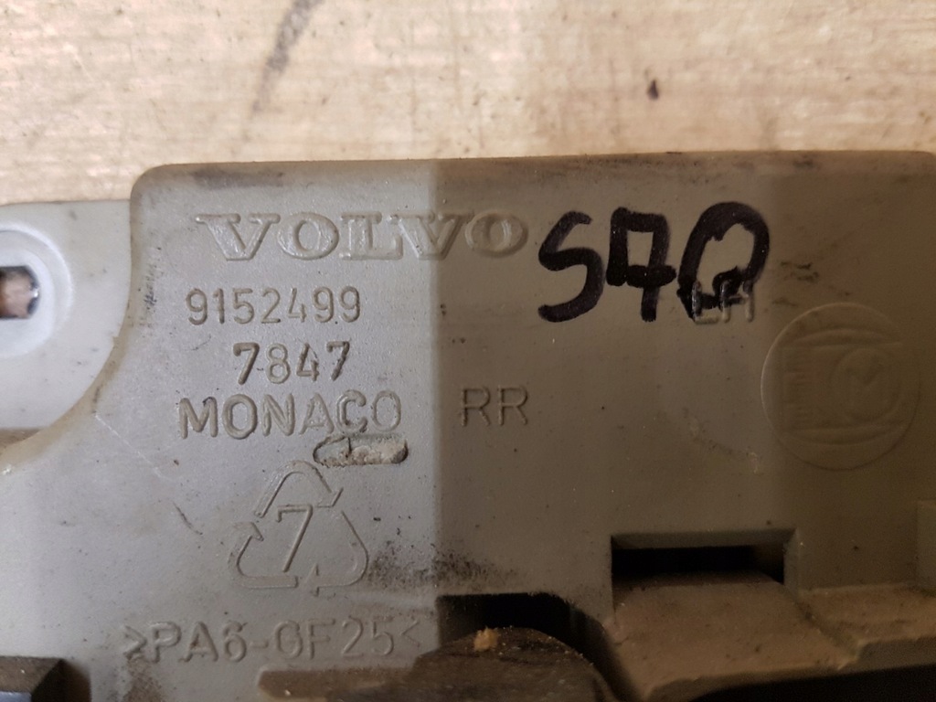 фото №3, Ручка дверь задняя задняя левая volvo s70 v70