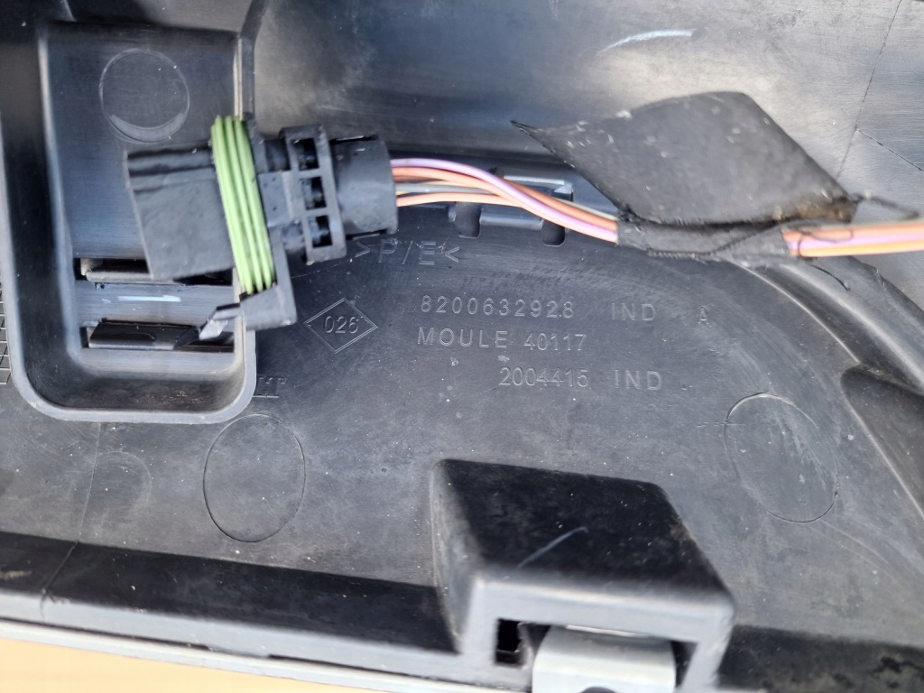 Renault scenic conquest 4x4 бампер задняя новый pdc Недорого