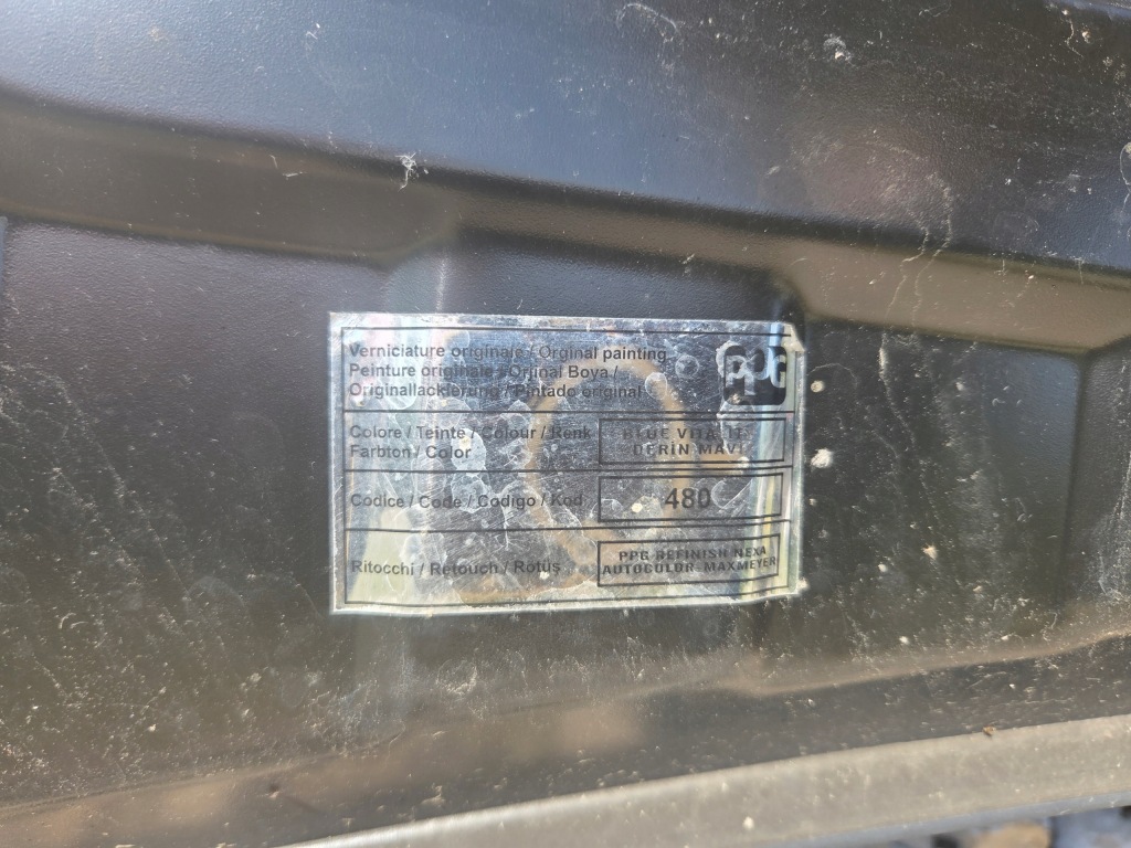 Fiat doblo 1 malibu 00-05 дверей зсувні ліве лівий задній 480 blue vitality Ціна