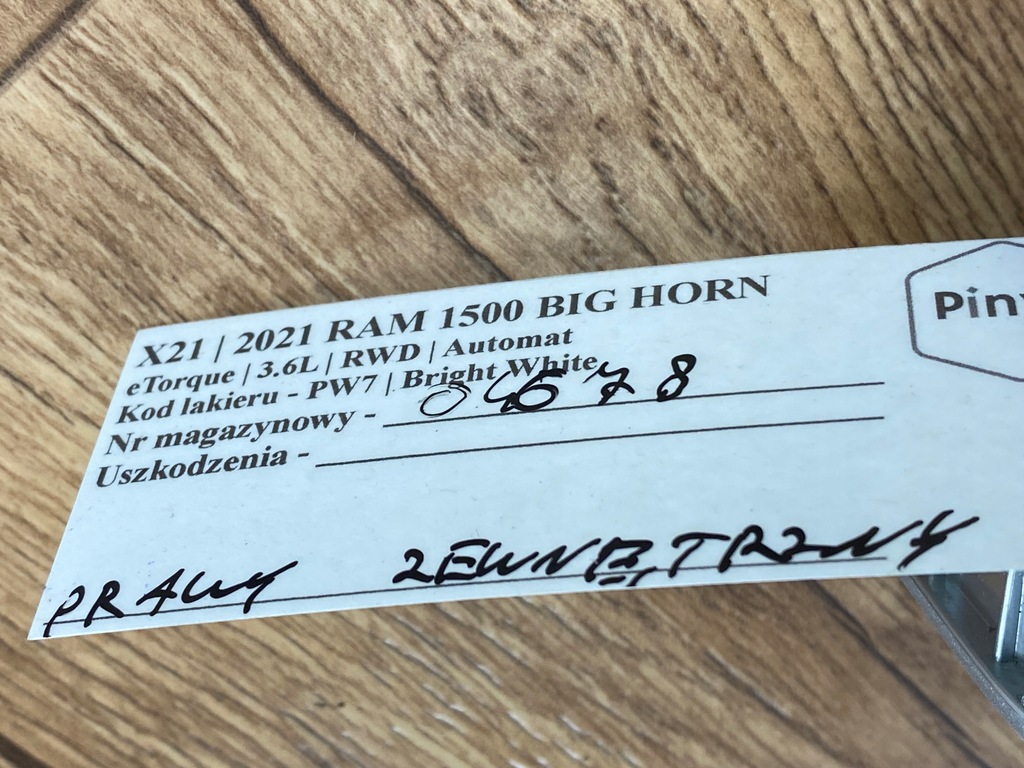 фото №9, Решітка права обдув dodge ram 1500 2019+