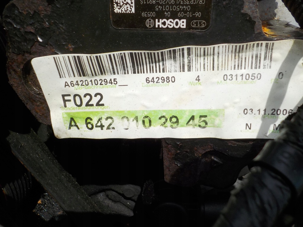 Jeep comander 07r 3.0 crd 218km двигун 642980 комплектний Зі Шроту