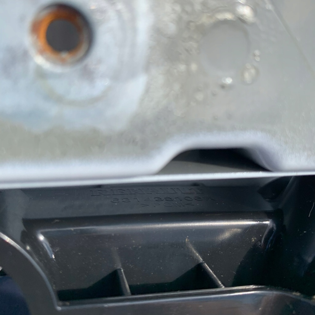 фото №11, Renault trafic iii iv lift левый крыло перед направляющая белый ov369 631018862r