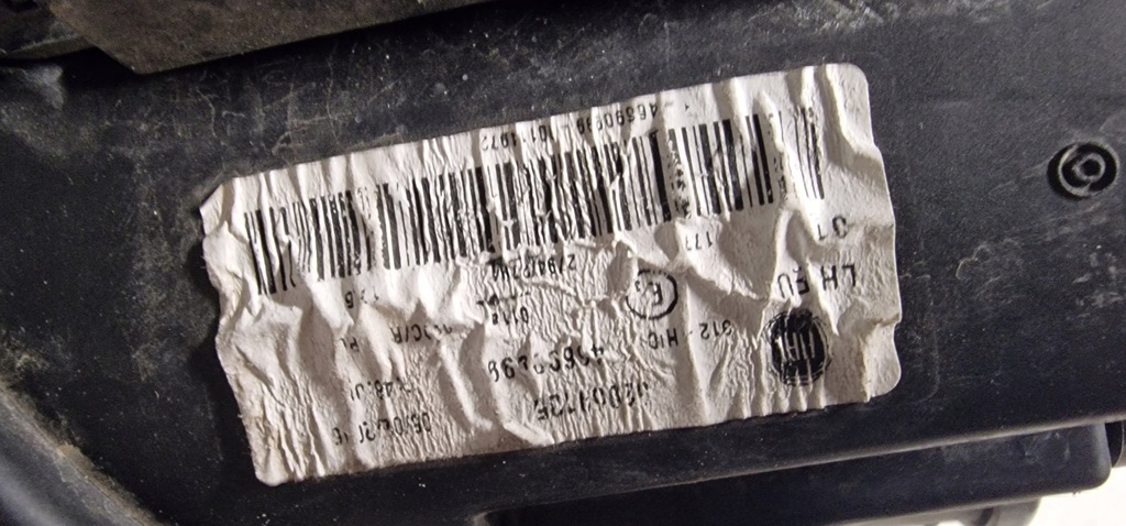 фото №7, Fiat 500 bi-xenon лампа фара левая комплектная