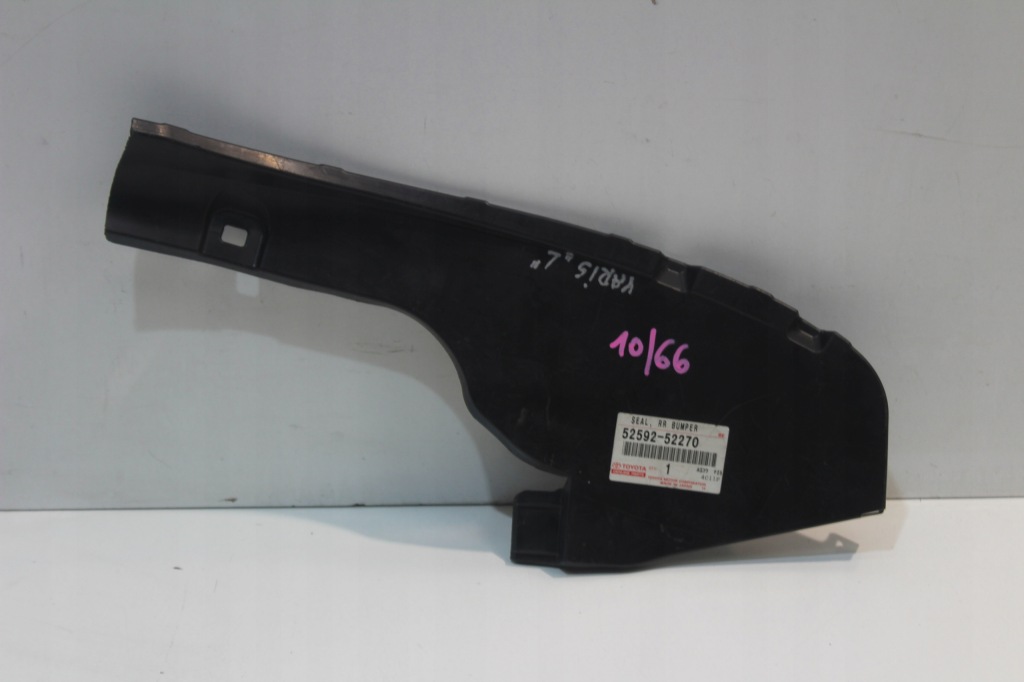 фото №1, Брызговик подкрылок левый задняя toyota yaris ii 2 lift полный 52592-52270