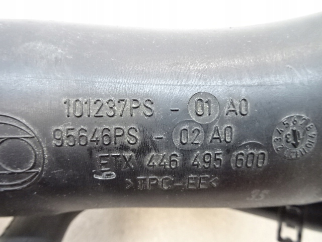 фото №8, Peugeot 308 t9 1.6 thp труба шланг повітря турбіни 446495600 101237ps