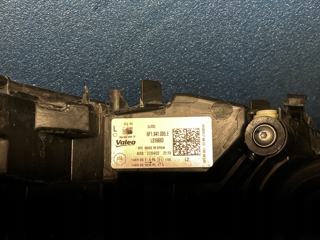 фото №12, Лампа ліва передня seat ibiza v 5 6f lift full led