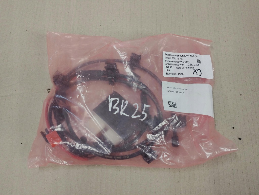 фото №8, Модуль джгут відкривання кришки багажника vw audi 3g0962243e