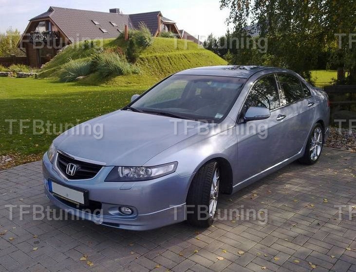 фото №8, Спойлер накладка бампера перед honda accord 2002-2006 tfb тюнинг