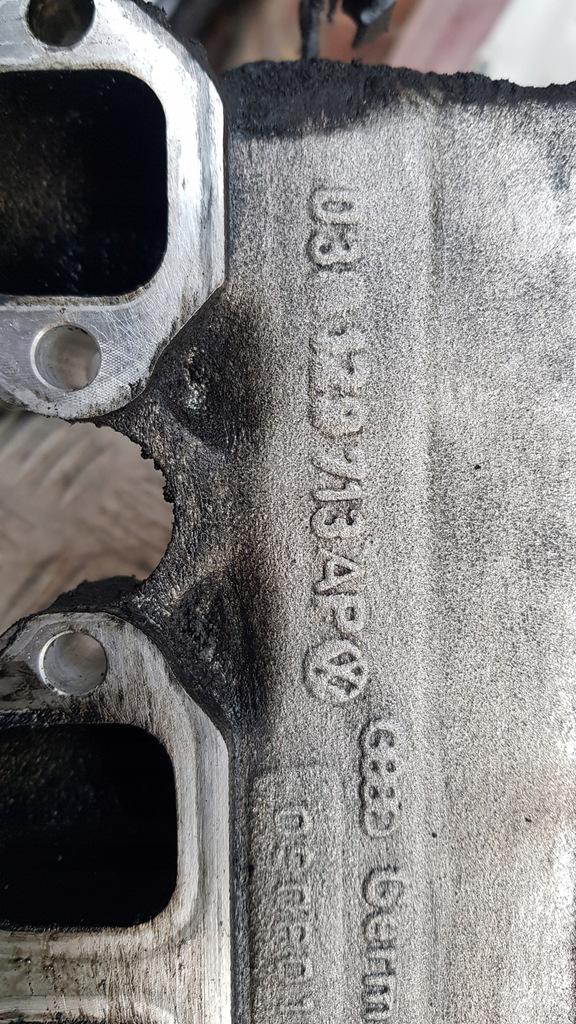 фото №12, Audi a4 b6 клапан egr коллектор всасывающий 038129713ap