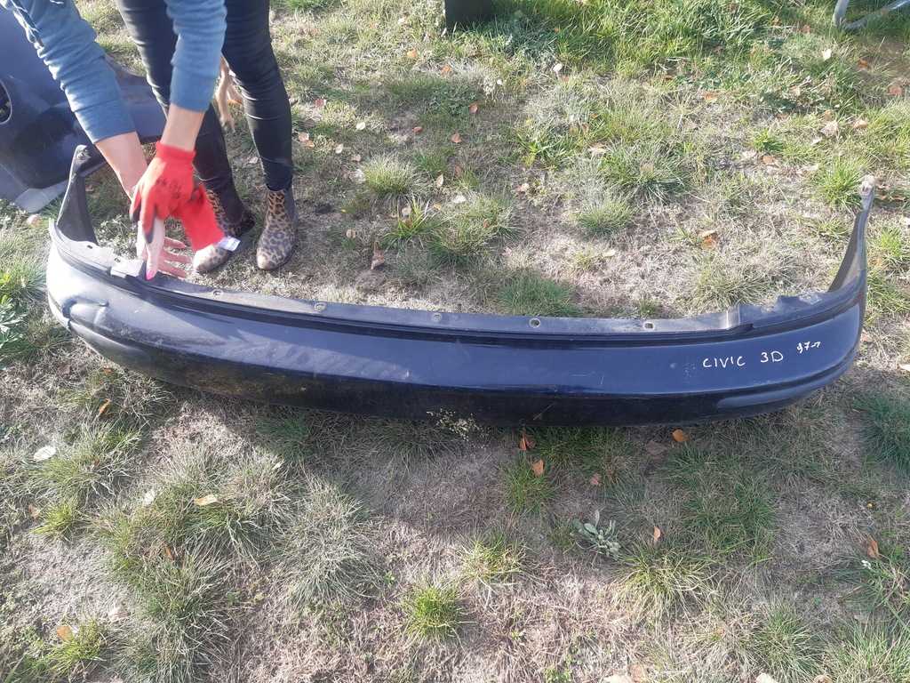 фото №1, Бампер задняя honda civic vi 3d