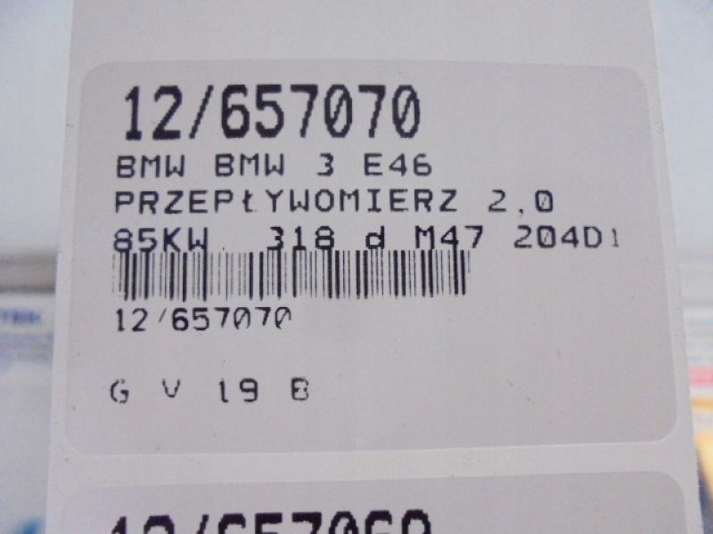 Bmw 3 e46 расходомер 2247592 2,0d 0928400357 Киев