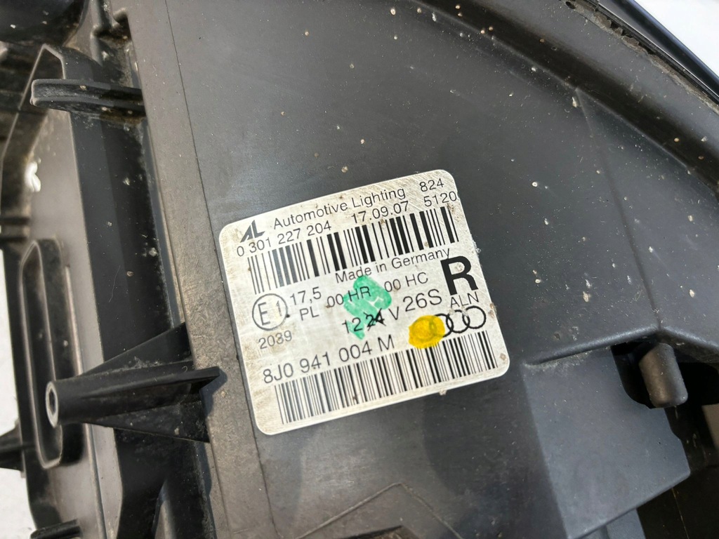 фото №11, Audi tt 8j лампа передняя обычная r - 14809