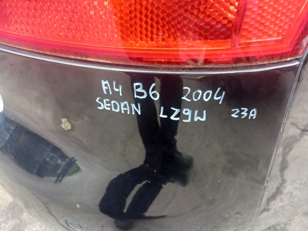 фото №10, Audi a4 b6 бампер задняя задний задний lz9w