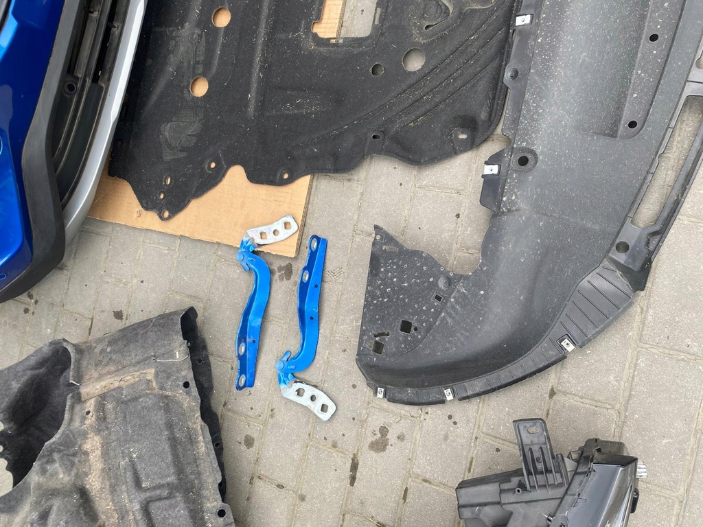 фото №9, Ford kuga mk3 lift kompletny перед titanium 2.5 hybird phev капот бампер