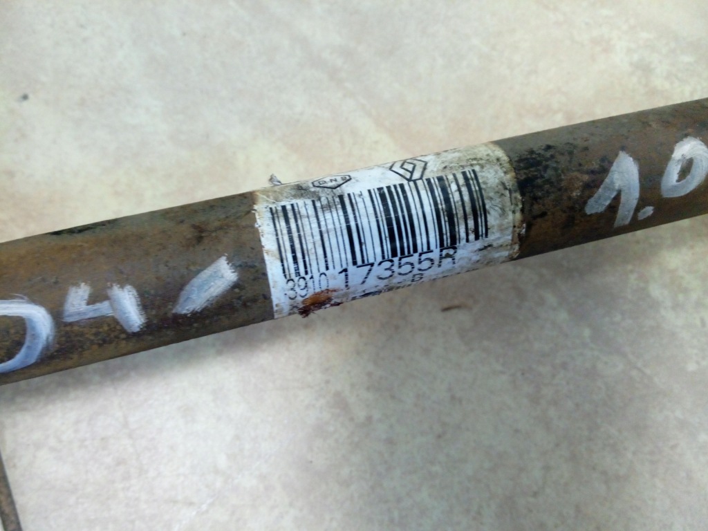 Приводной вал renault clio iv левая короткий 391017355r оригинал Доставка