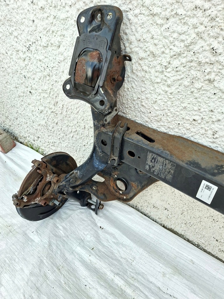 фото №12, A3 8v t-roc golf sportsvan octavia leon 5q0501049 балка oś підвіска задня