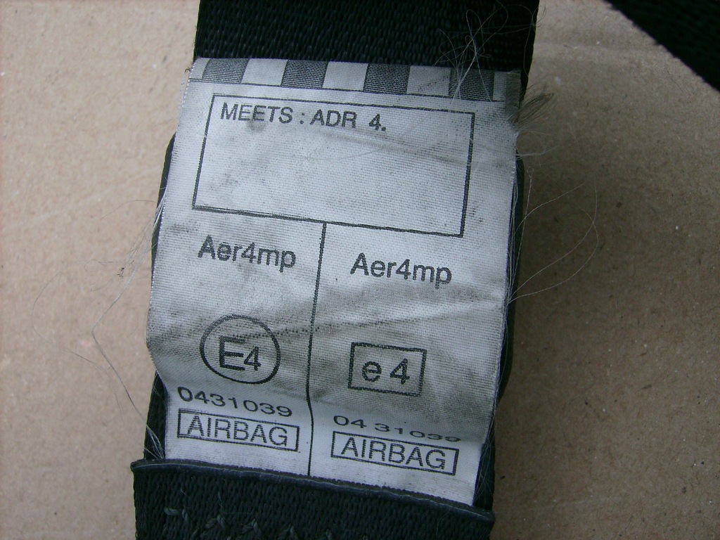 фото №9, Pas безпеки лівий перед toyota avensis verso 01-03r 0431039