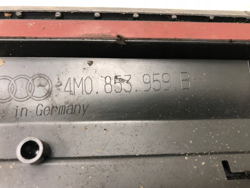 фото №10, Молдинг дверь левый перед audi q7 4m 4m0853959b