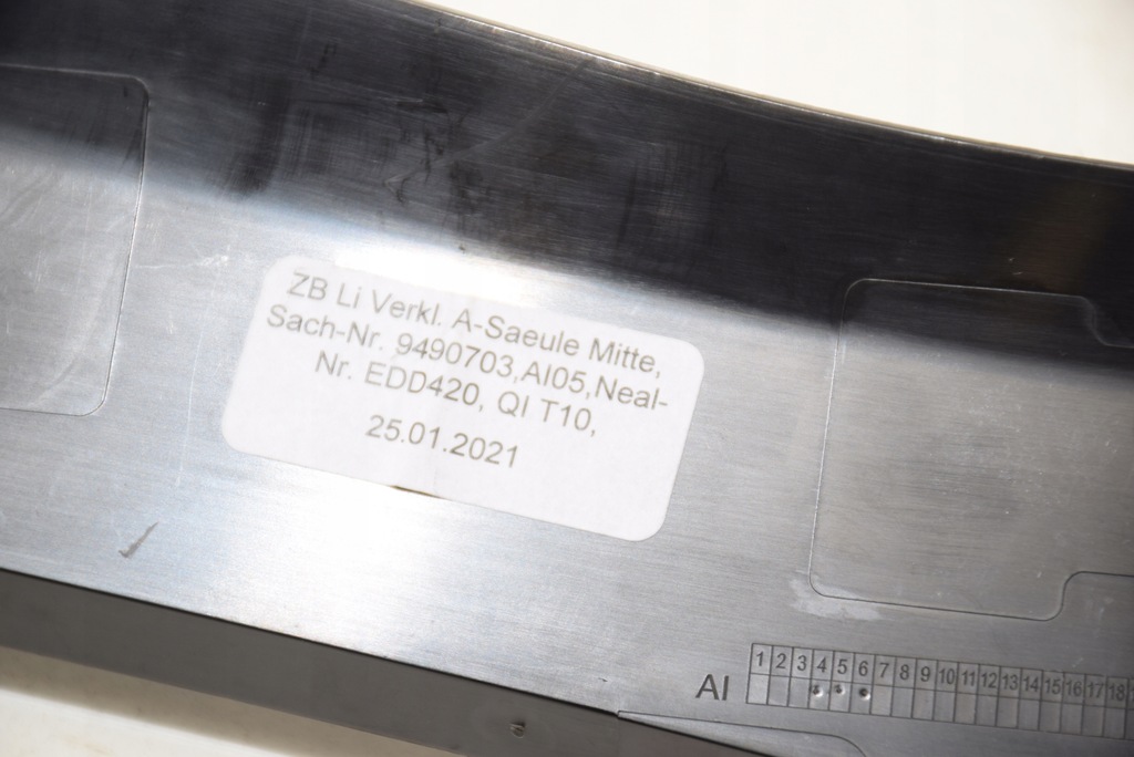 фото №10, Bmw ix i20 ліва корпус захист обшивка стійка a панелі приладової панелі