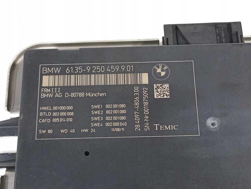 фото №6, Bmw x3 f25 модуль світла frm iii 9250459