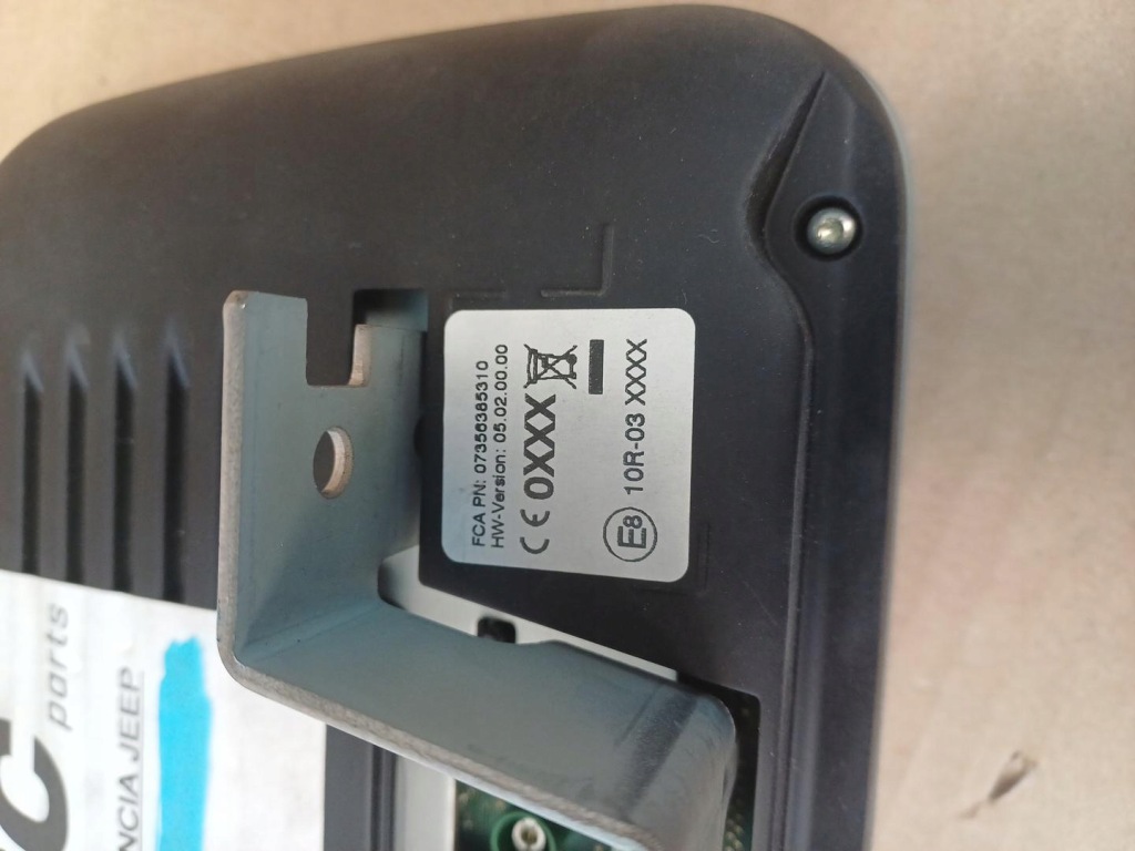 Радіо навігація дисплей fiat tipo ii 07356385310 в Україні