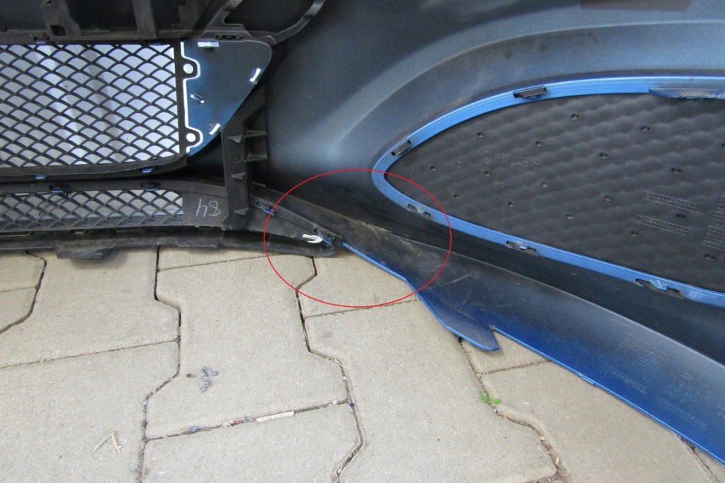 Бампер перед mercedes b-klasa w246 рестайлинг  15- с Разборки