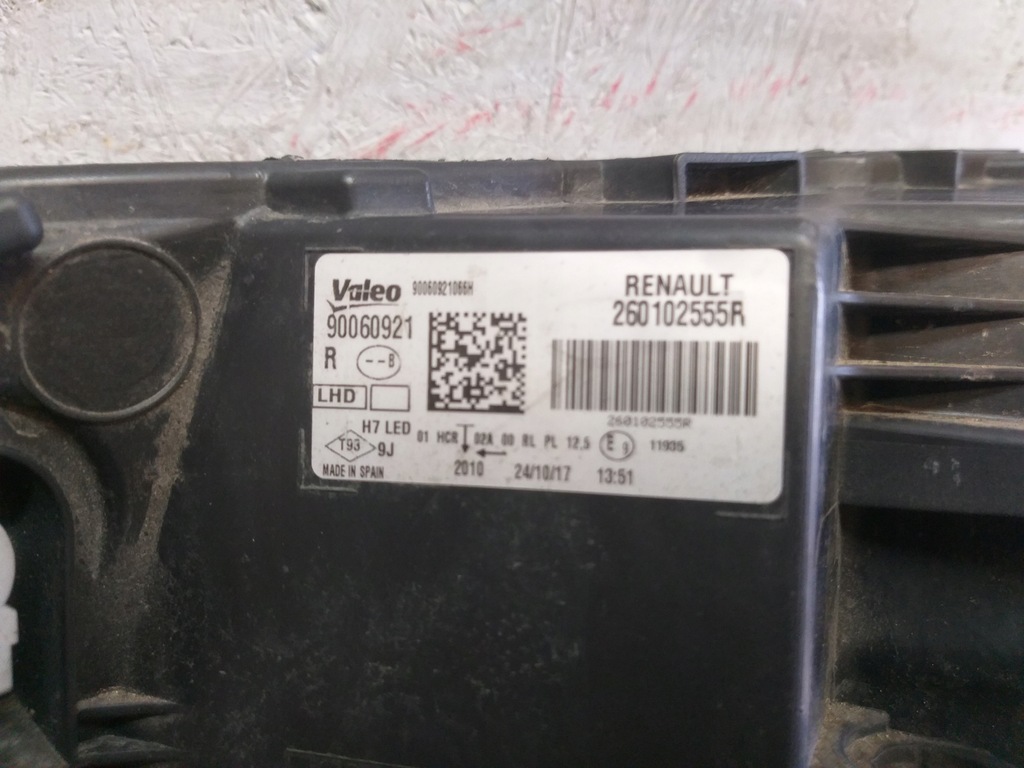 фото №6, Лампа лампи перед renault megane iv 4 лінза led