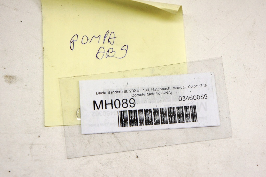 фото №7, Mh089 dacia sandero iii 1.0i насос abs 10091714223