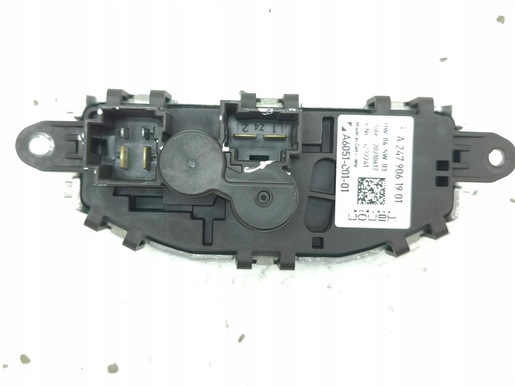 фото №6, Mercedes-benz eqa 2022 резистори вентилятор