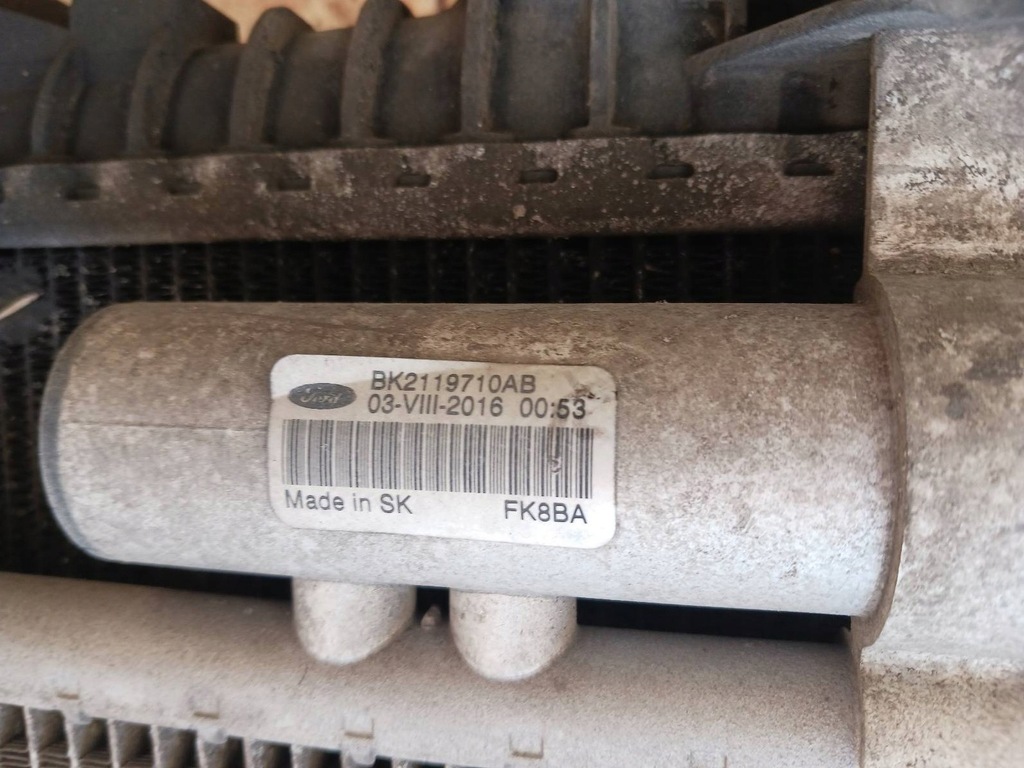 фото №5, Вентилятор радиатор ford transit custom 2.0 2.2 tdci