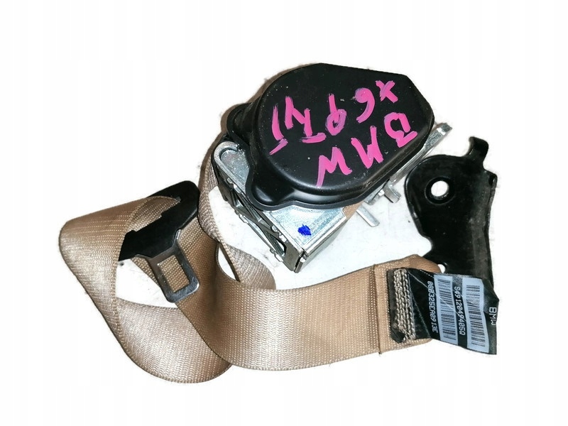 фото №1, Bmw x6 e71 09r pas безпеки правий задня