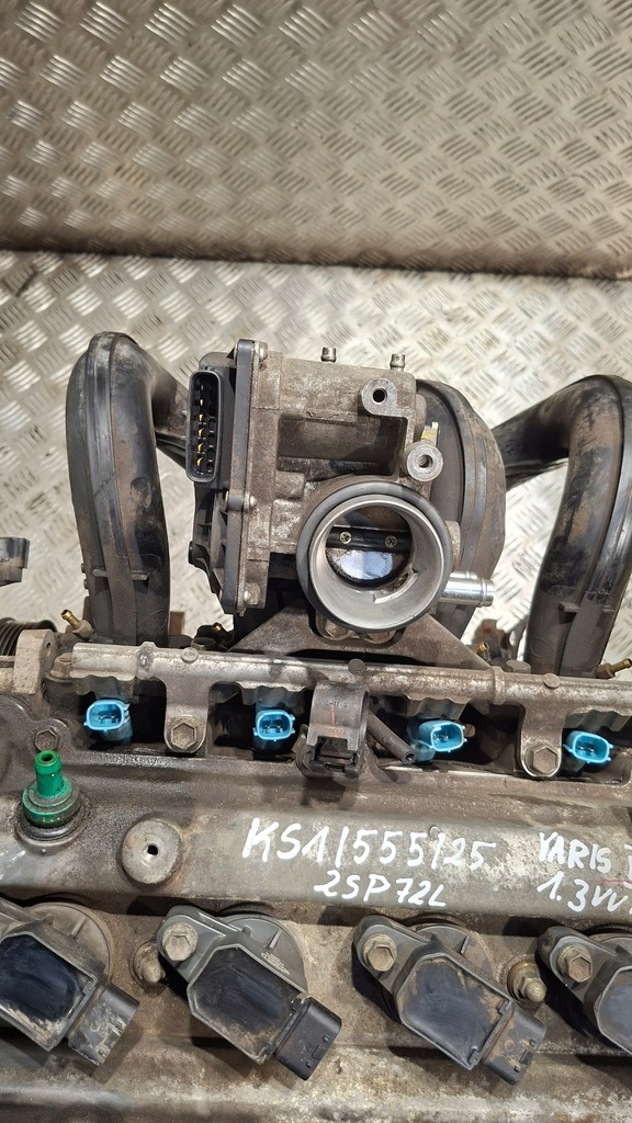 фото №8, Двигун блок двигуна голий toyota yaris ii 1.3 vvti 2s-p72l 64kw