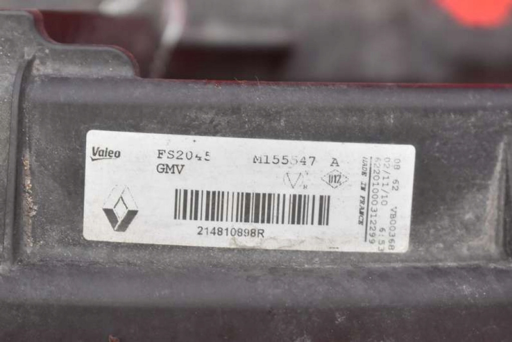 Вентилятор 214810898r renault megane scenic 3 3 1.5 dci 110 km 09-12 с Разборки