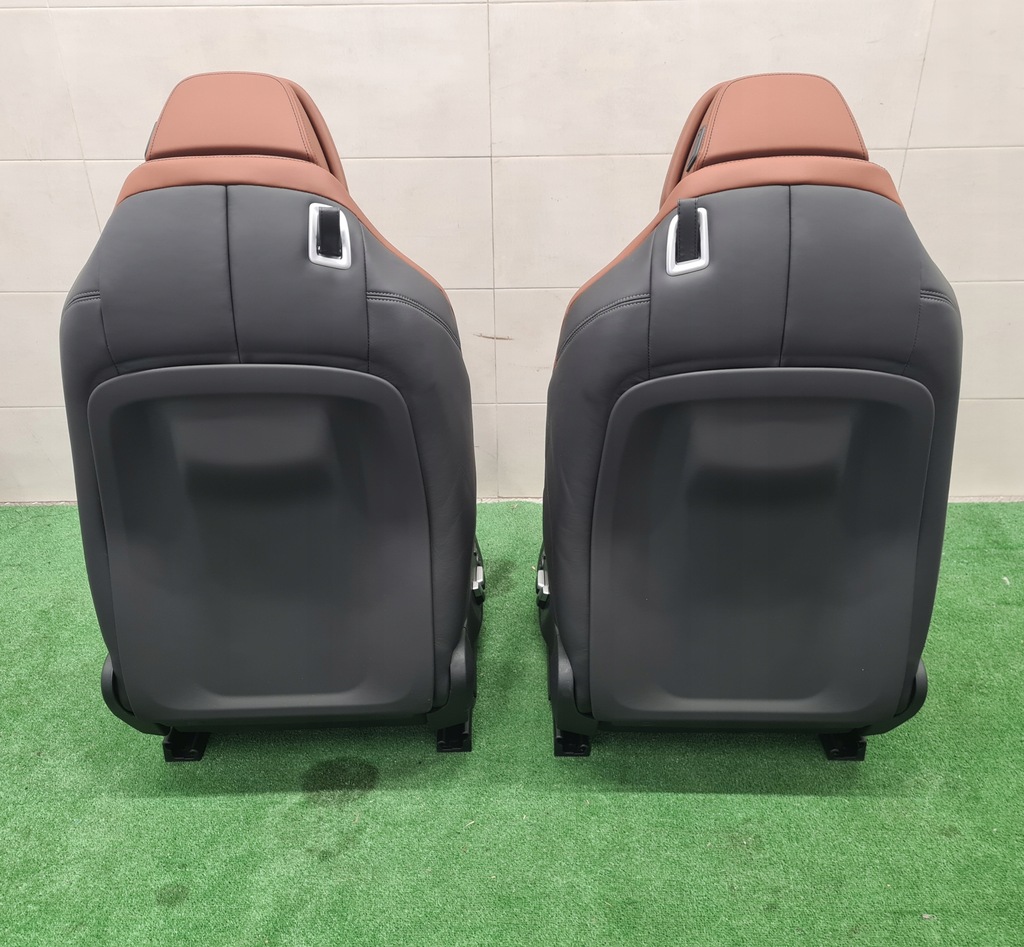 фото №10, Bmw 8 g14 обивка сиденья заднее сиденье обшивки туннель кожа