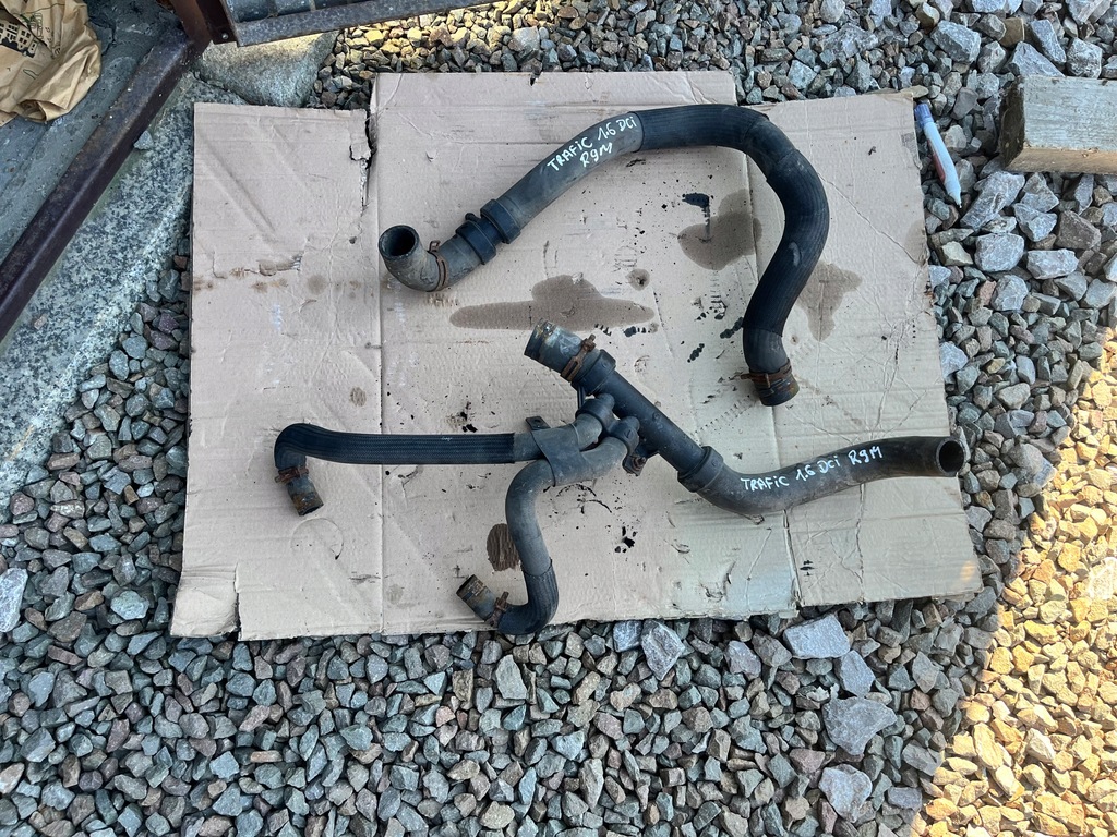 фото №1, Trafic iii vivaro b двигатель 1.6 cdti r9m шланг wody