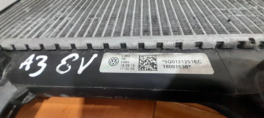 Радиатор воды audi a3 8v golf vii 5q0 leon octavia Недорого