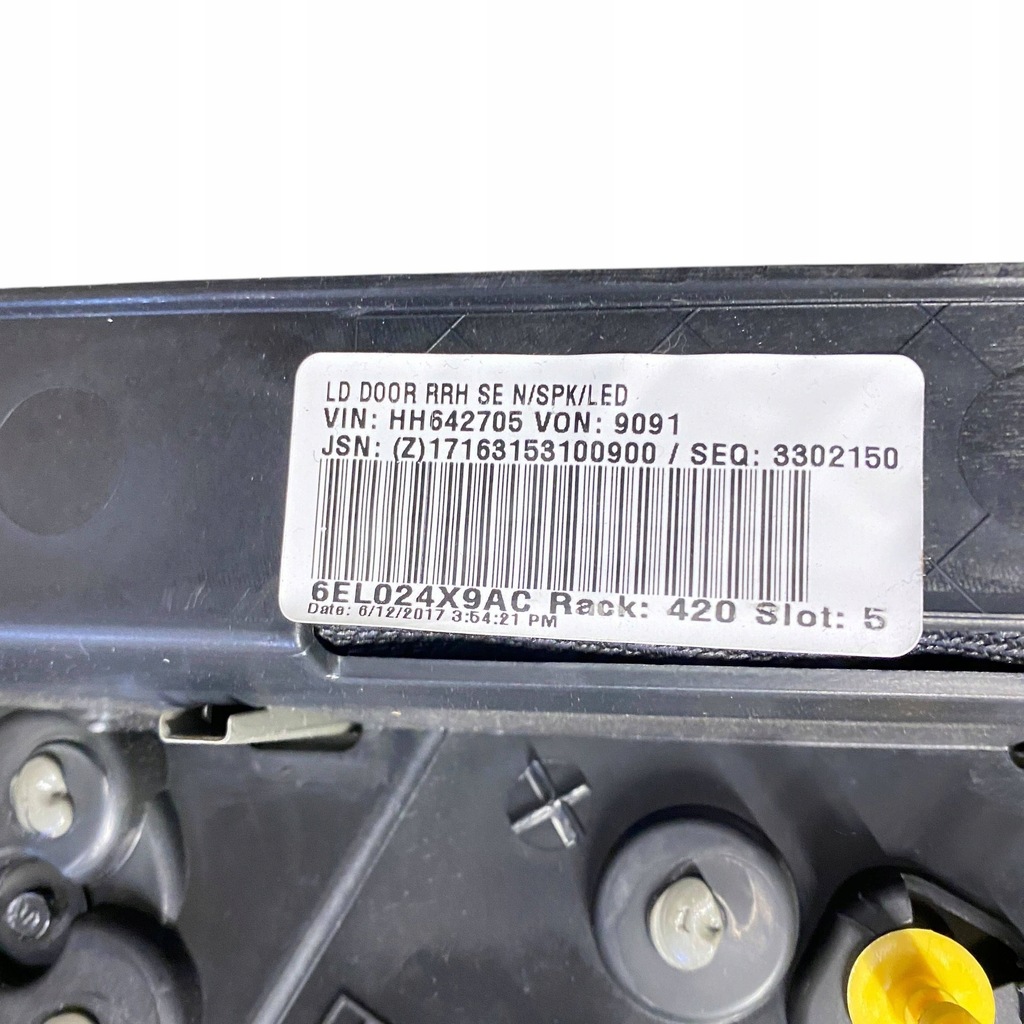 фото №12, Dodge charger 2019 правая сторона обшивки / обшивка дверь задних