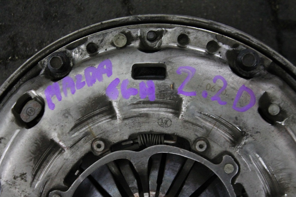 фото №6, Сцепление двухмассовый маховик комплект mazda 6 gh 2.2 citd 07-12