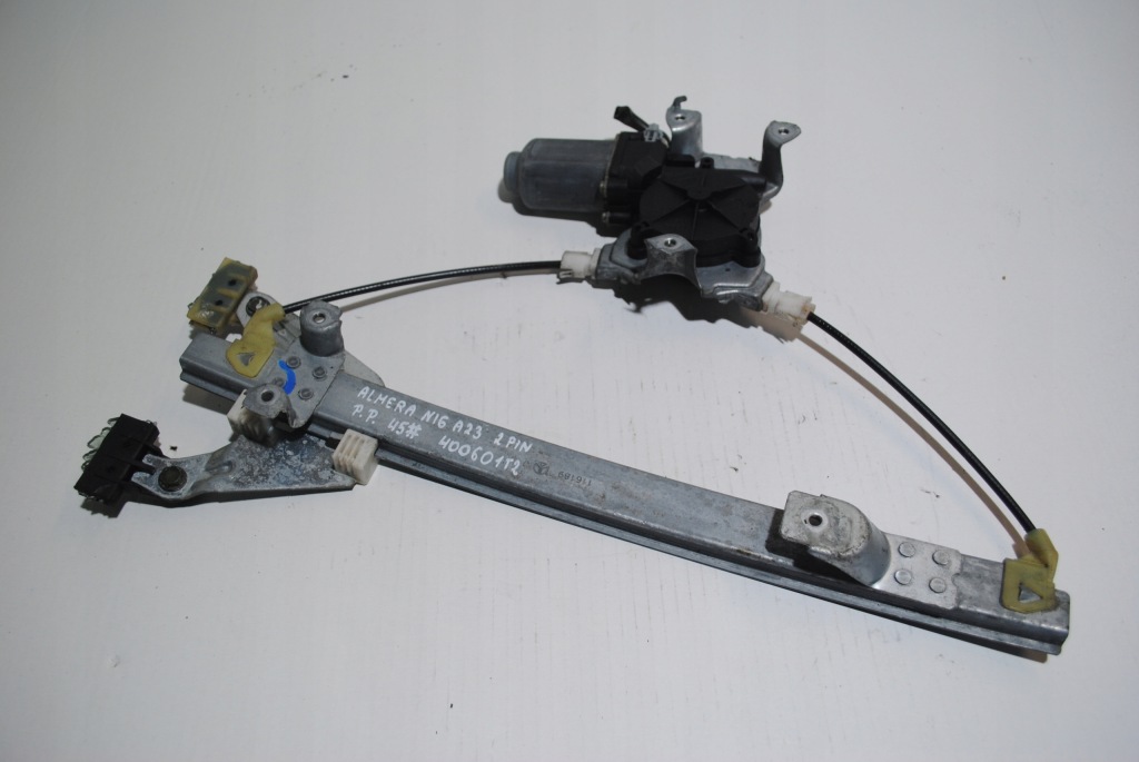 фото №1, Підйомник скло правий перед nissan almera n16 2pin