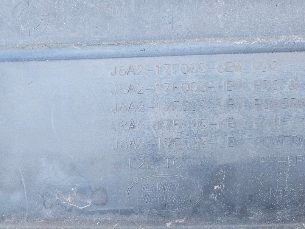 Бампер range rover velar r dynamic 17-21 l560 перед передний j8a2-17f003 Оригинал