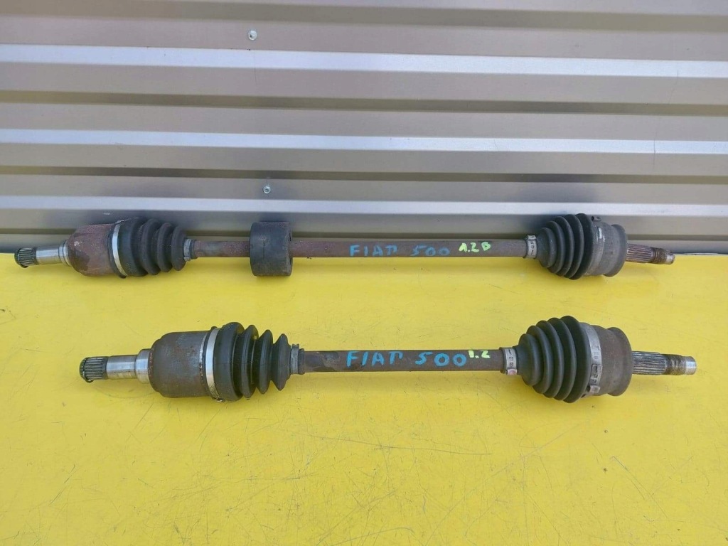 фото №1, Fiat 500 приводной вал левая перед 1.2 бензин 07-14