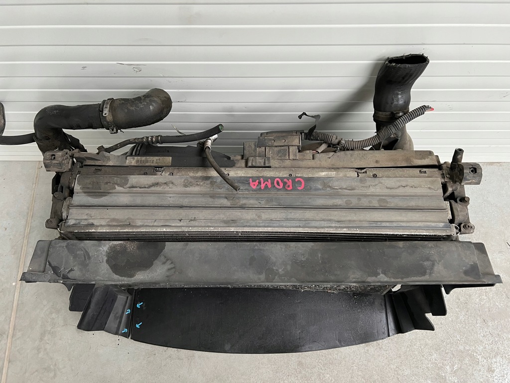 фото №8, Pas передний радиатор fiat croma ii 2 lift