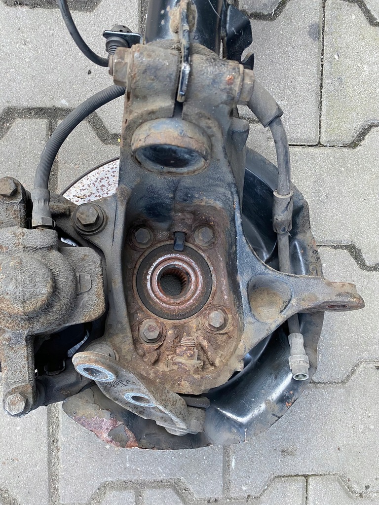 фото №8, Mini r56 1.6 vti поворотний кулак лапа амортизатор амортизаторна стійка правий